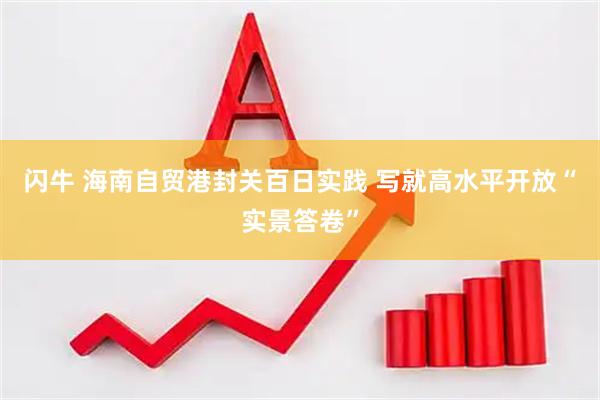 闪牛 海南自贸港封关百日实践 写就高水平开放“实景答卷”