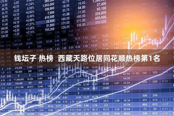 钱坛子 热榜  西藏天路位居同花顺热榜第1名