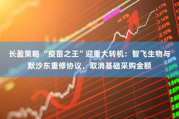 长盈策略 “疫苗之王”迎重大转机：智飞生物与默沙东重修协议，取消基础采购金额